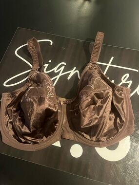 Elomi Chocolate Brown Supportive Full-Coverage Bra 36H